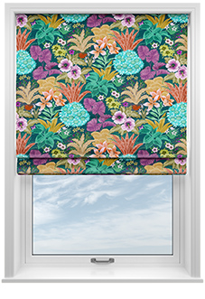 Kerala, Luau - Twist&Fit Roman Blind